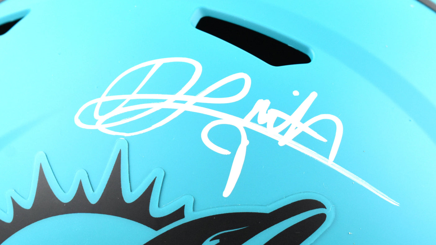 Jonnu Smith Signed Miami Dolphins F/S Rave Speed Helmet - Beckett W Hologram