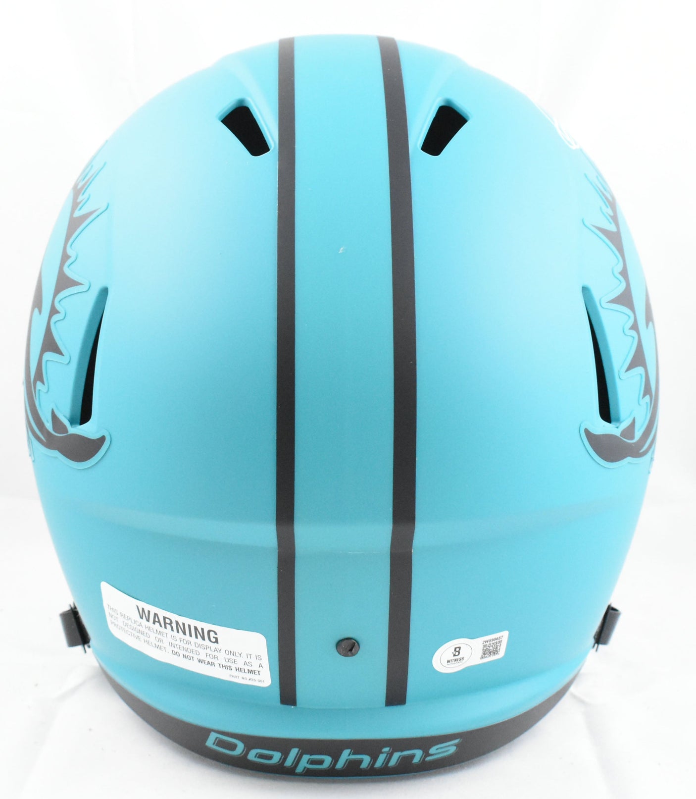 Jonnu Smith Signed Miami Dolphins F/S Rave Speed Helmet - Beckett W Hologram