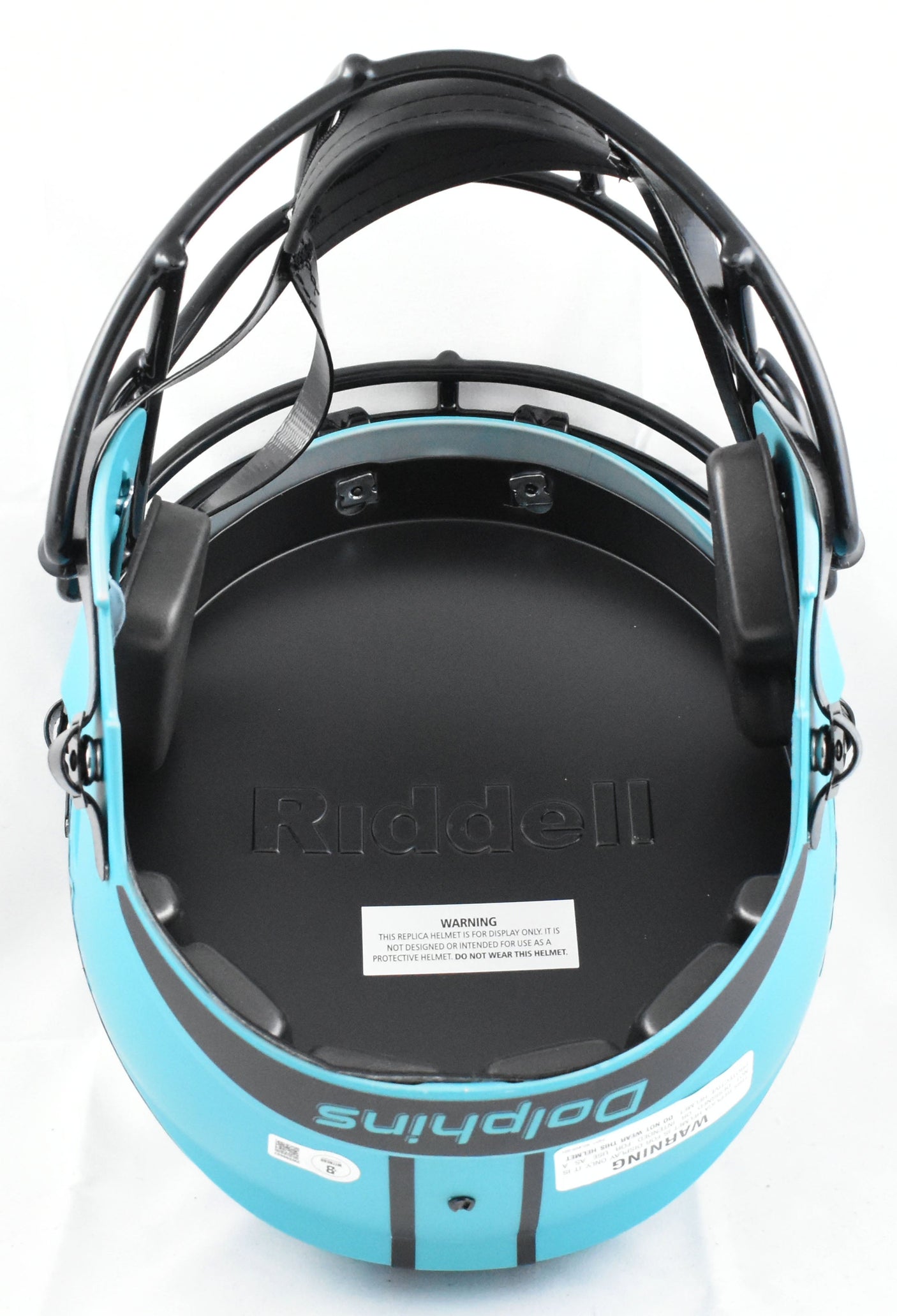 Jonnu Smith Signed Miami Dolphins F/S Rave Speed Helmet - Beckett W Hologram