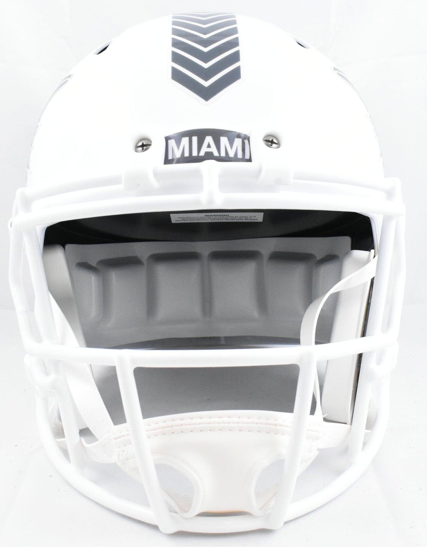 Jonnu Smith Autographed Dolphins F/S Salute 2024 Speed Helmet - Beckett W Holo