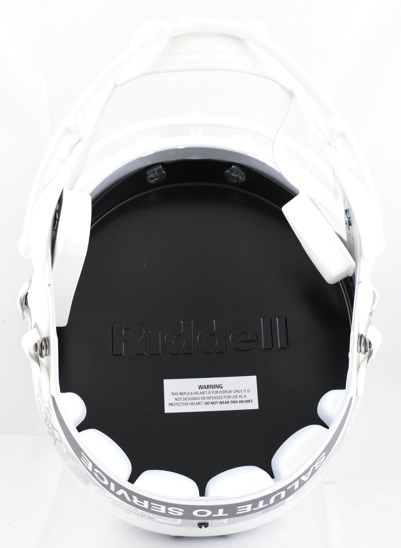 Jonnu Smith Autographed Dolphins F/S Salute 2024 Speed Helmet - Beckett W Holo