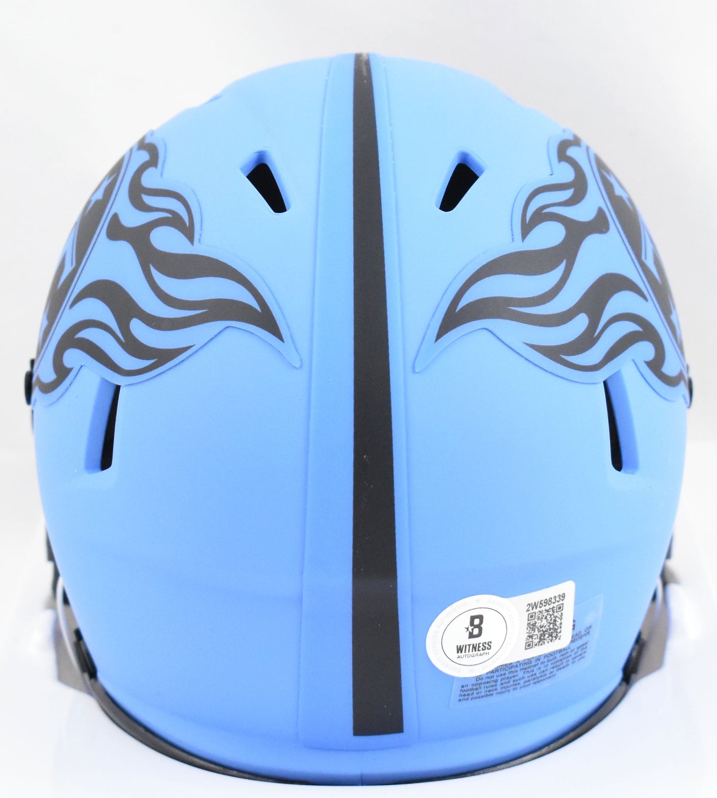 Chris Johnson Autographed Tennessee Titans Rave Speed Mini Helmet Beckett W Holo