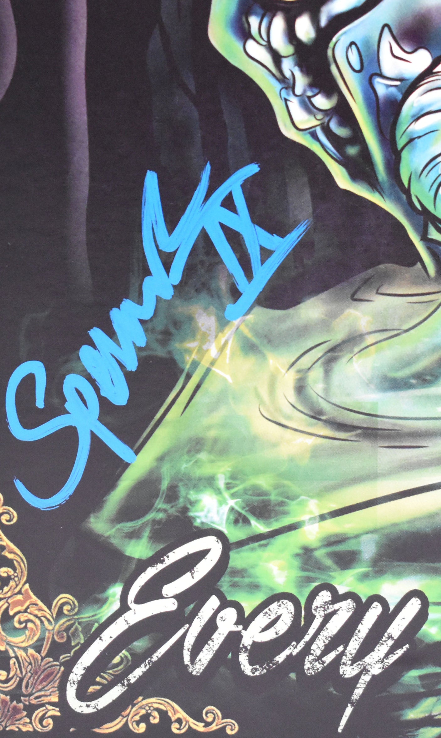 Spencer Charnas Autographed Ice Nine Kills Vinyl Every Trick in the Book Beckett