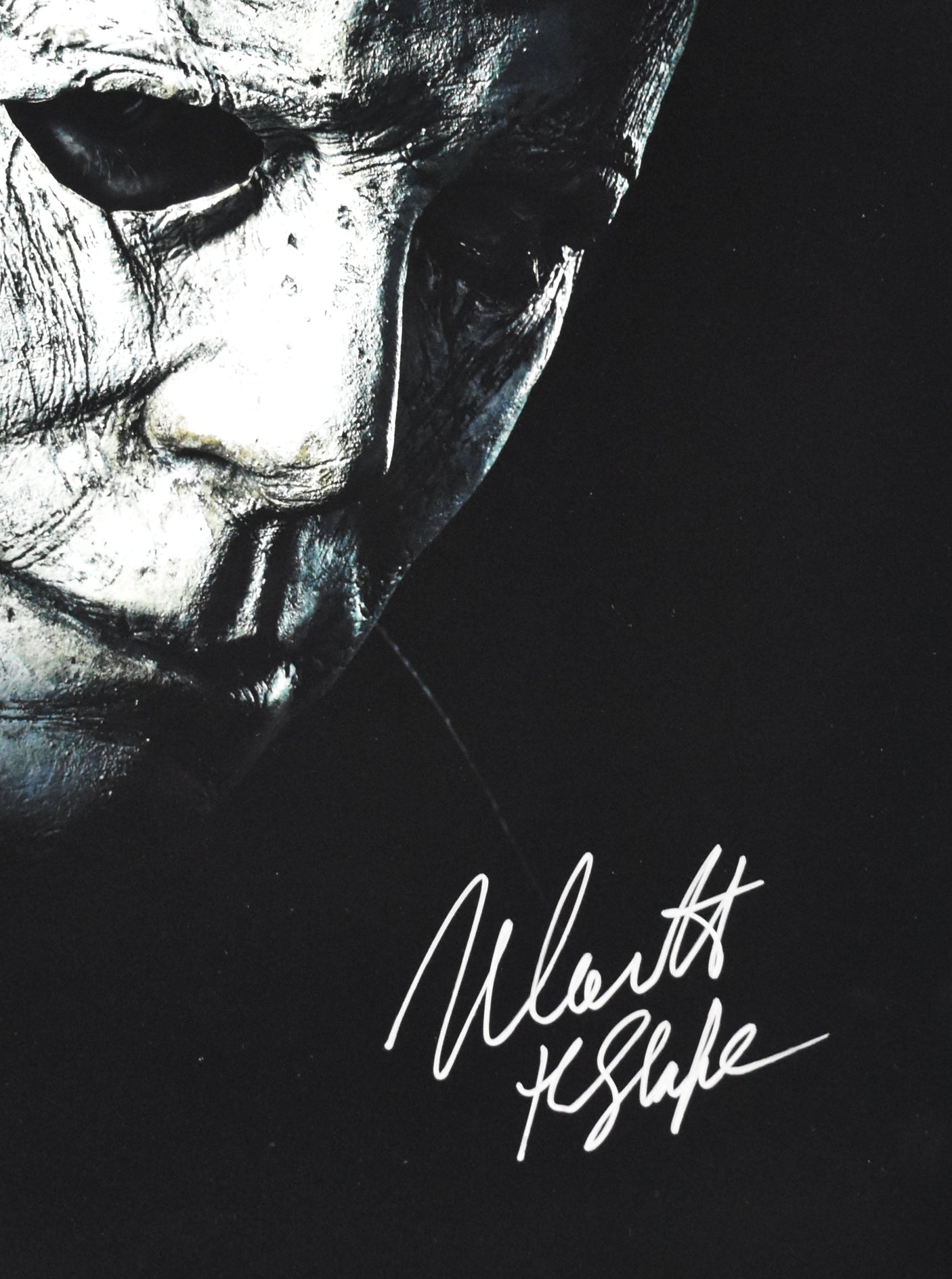 Nick Castle Autographed 16x20 Close Up Photo The Shape - Beckett Holo *Silver