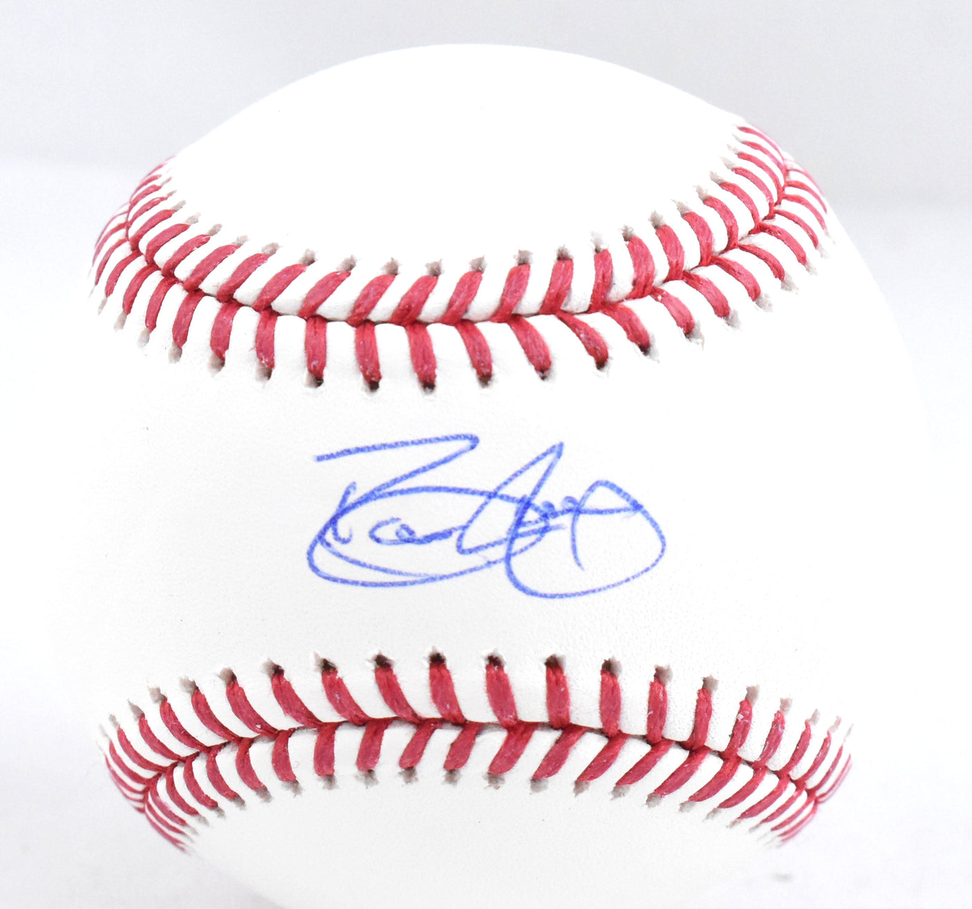 David Justice Autographed Rawlings OML Baseball - Beckett W Hologram *Blue