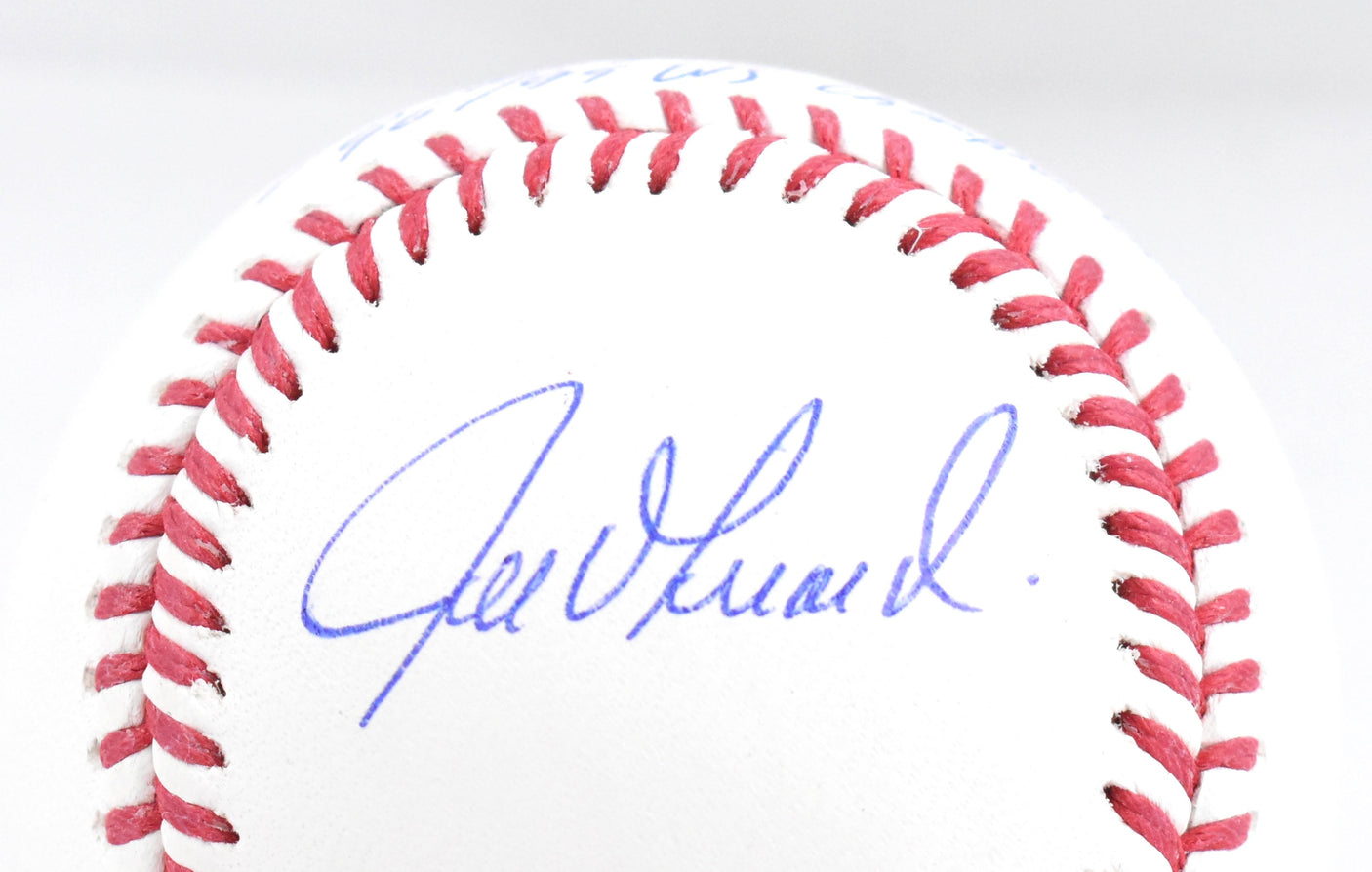 Joe Girardi Jim Leyritz Autographed Rawlings OML Baseball - Beckett W Hologram