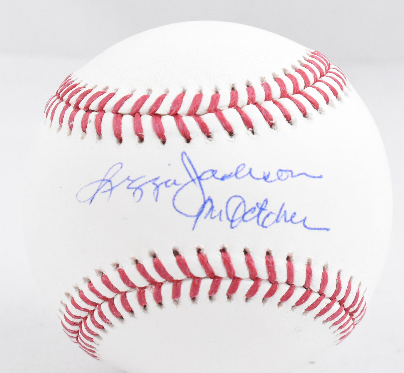 Reggie Jackson Autographed Rawlings OML Baseball Mr. October- Beckett W Hologram