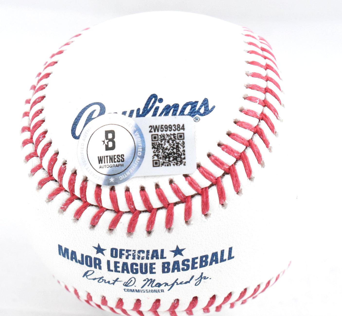 Reggie Jackson Autographed Rawlings OML Baseball - Beckett W Hologram *Blue