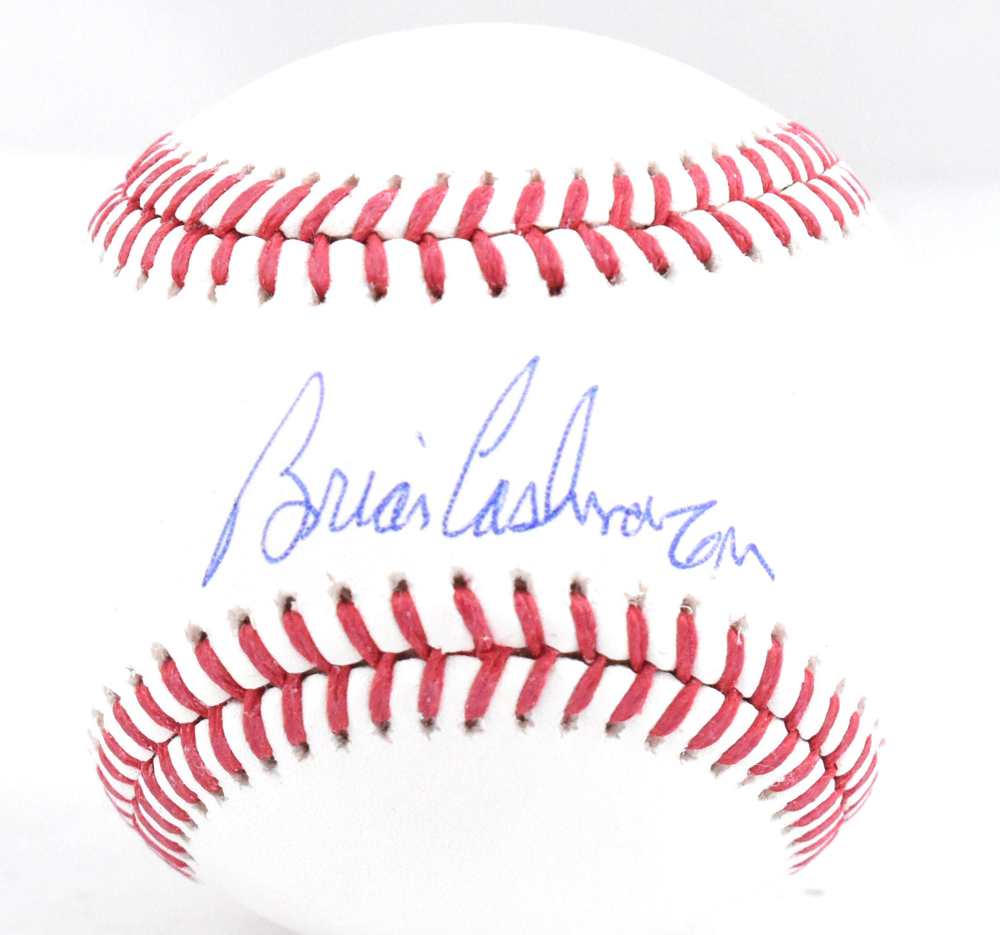 Brian Cashman Autographed Rawlings OML Baseball - Beckett W Hologram *Blue