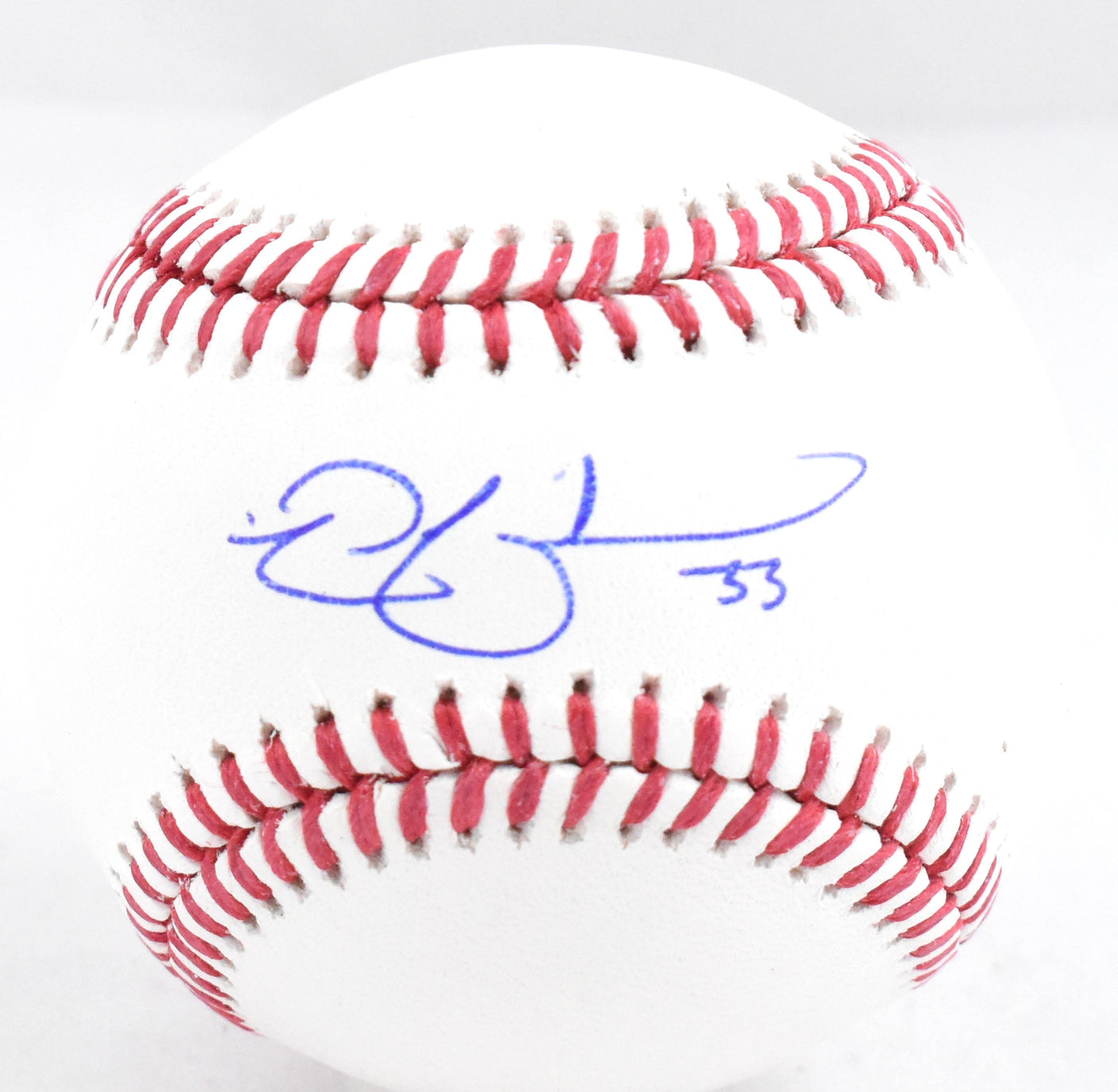 Nick Swisher Autographed Rawlings OML Baseball - Beckett W Hologram *Blue