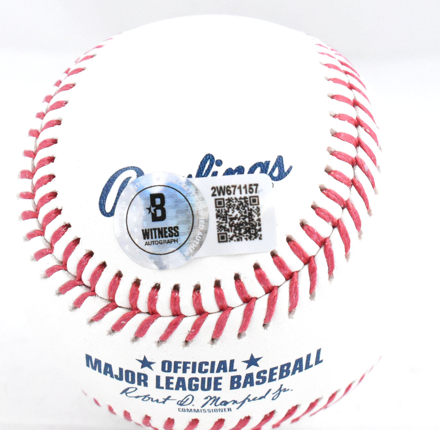 Don Mattingly Autographed Rawlings OML Baseball Hit Man - Beckett W Hologram