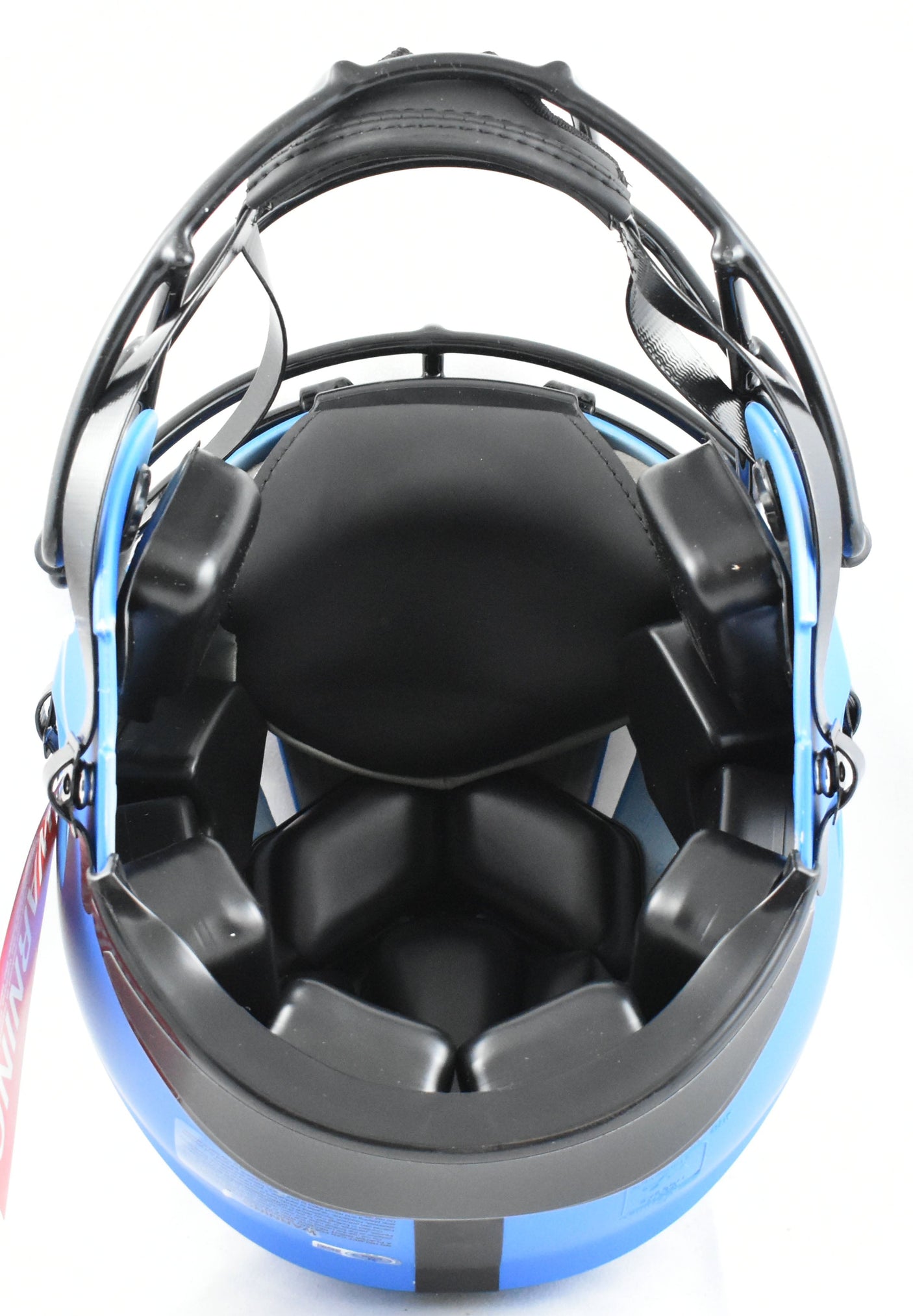 Michael Strahan Autographed Giants F/S Rave Speed Authentic Helmet BeckettW Holo