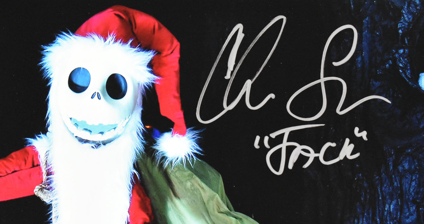 Chris Sarandon Autographed 11x14 The Nightmare Before Christmas Photo Beckett *1