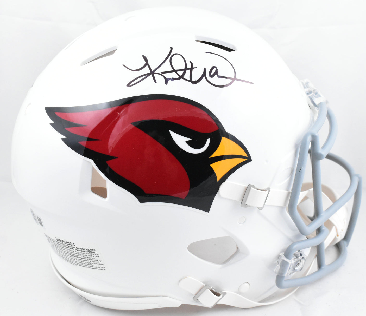 Kurt Warner Autographed Cardinals F/S Speed Authentic Helmet Beckett W Hologram
