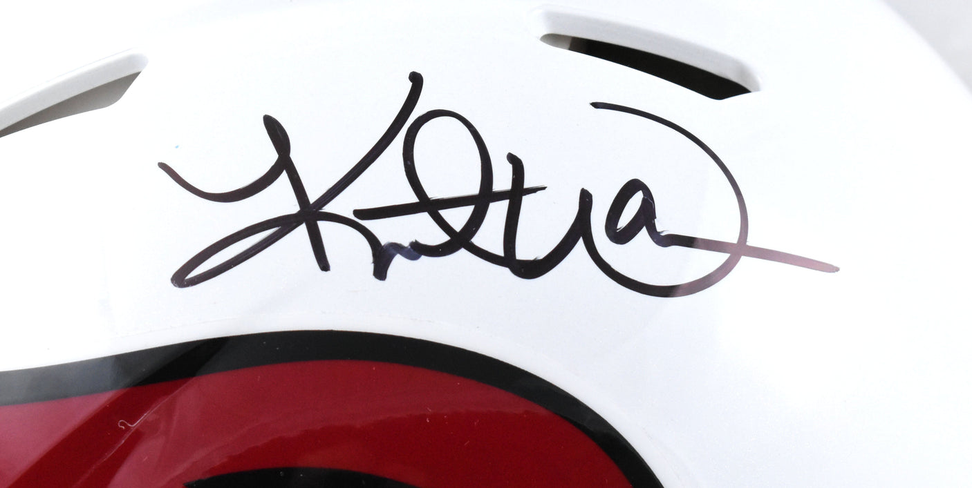 Kurt Warner Autographed Cardinals F/S Speed Authentic Helmet Beckett W Hologram