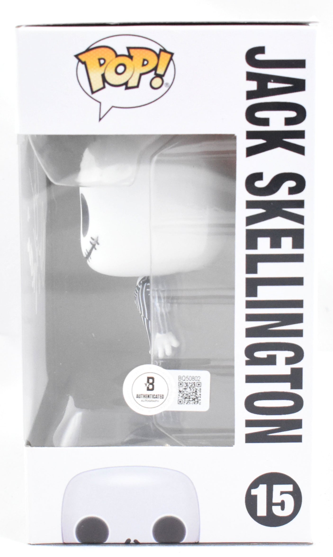 Chris Sarandon Autographed Jack Skellington Funko Pop #15 - Beckett *White