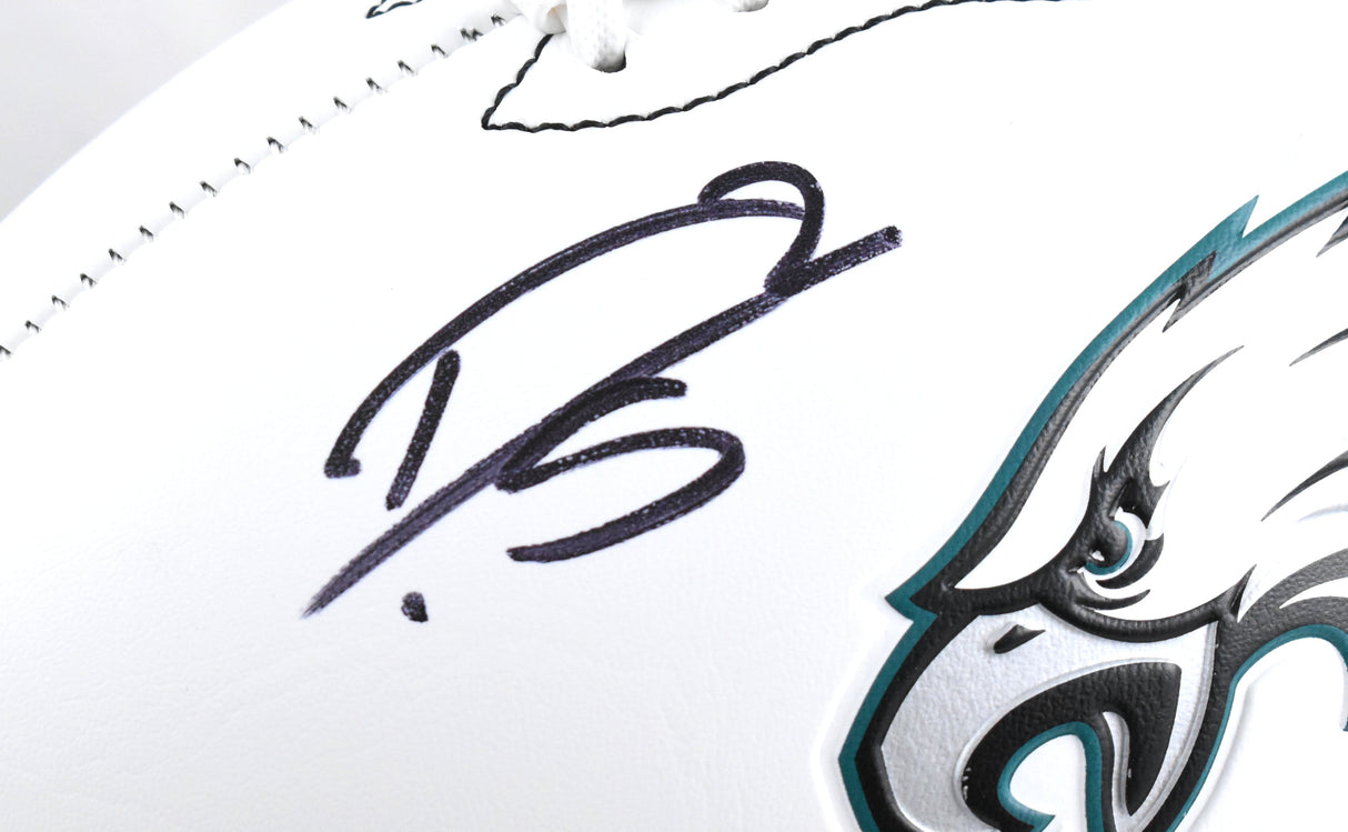 Darius Slay Autographed Philadelphia Eagles Logo Football - Beckett W Hologram