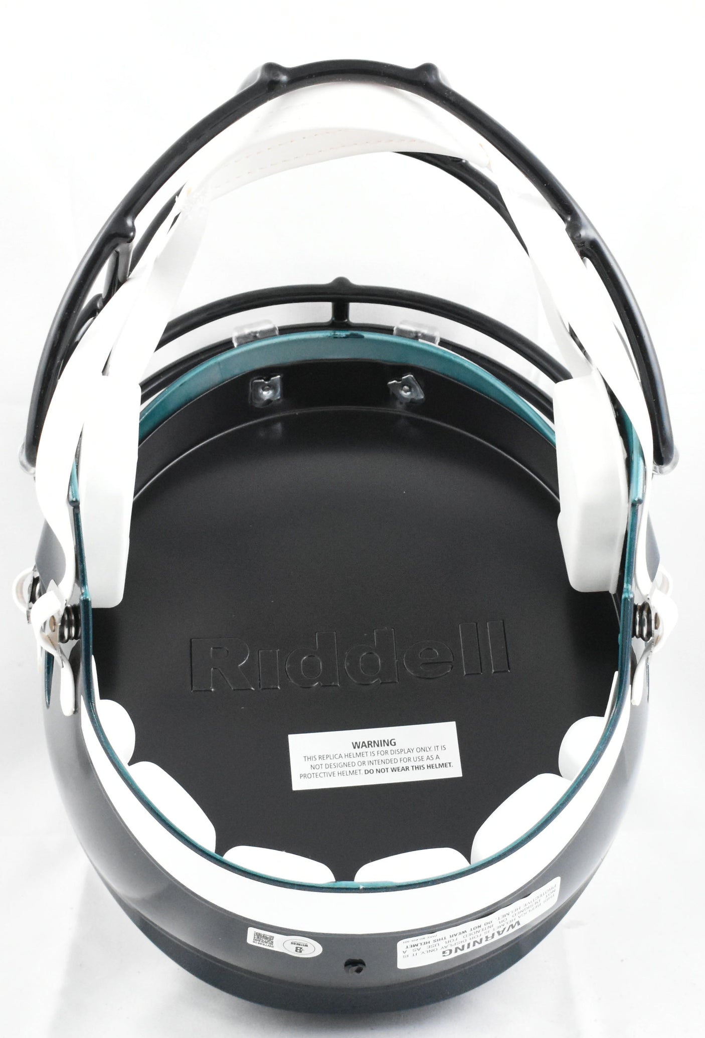 Darius Slay Autographed Eagles F/S Speed Helmet SB Champs - Beckett W Hologram