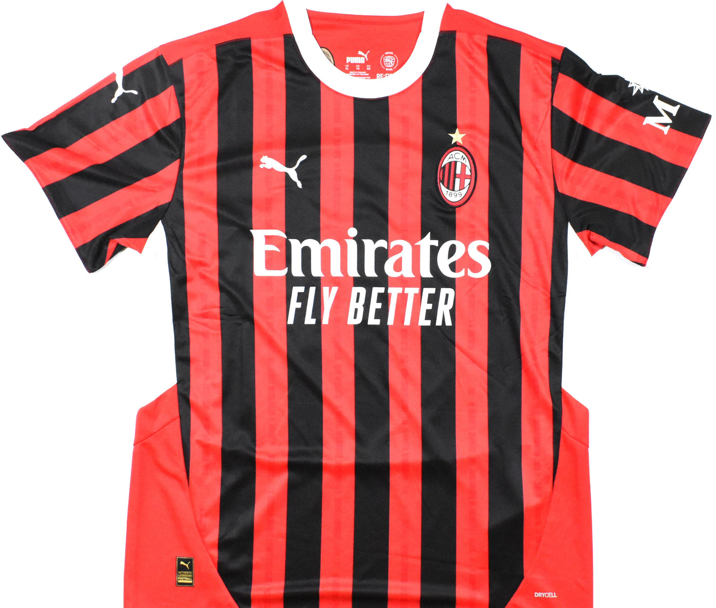 Rafael Leao Signed AC Milan Home Red Soccer Jersey #10 - Beckett Hologram