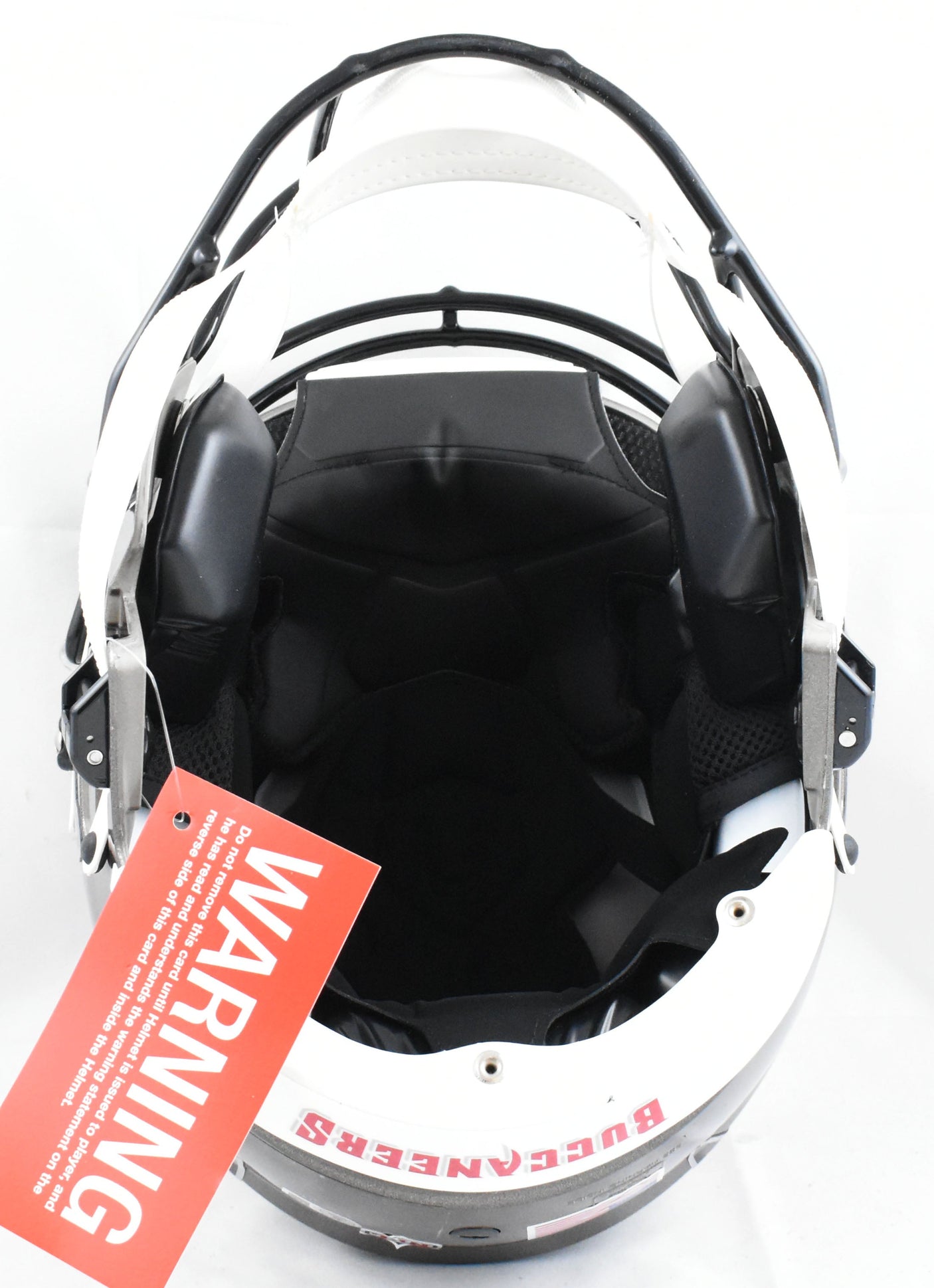 Mike Alstott Signed Buccaneers F/S SpeedFlex Helmet SB Champs A Train Beckett W