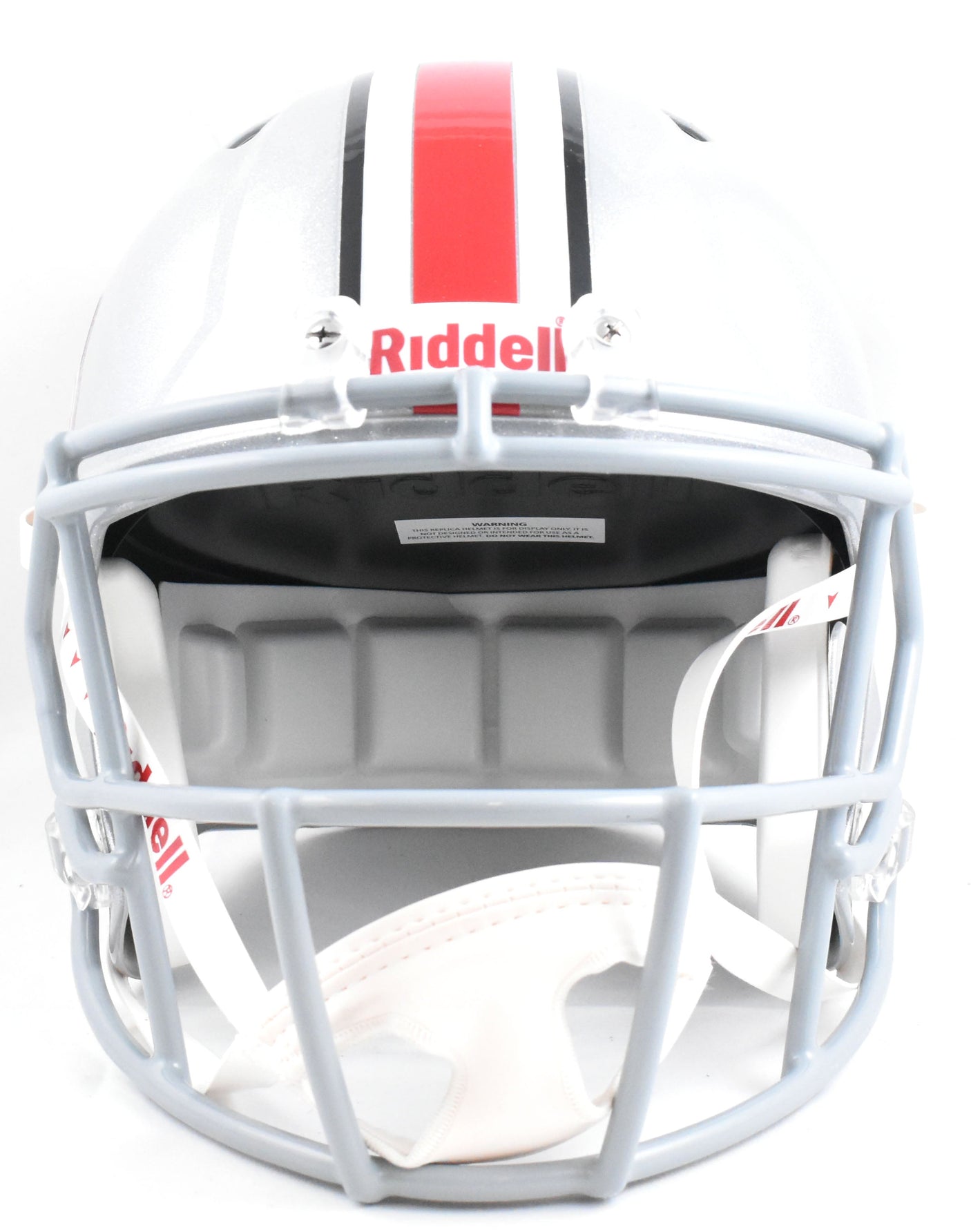 Jack Sawyer Signed Ohio St. F/S Natl Champs Logo Speed Helmet - Beckett W Holo