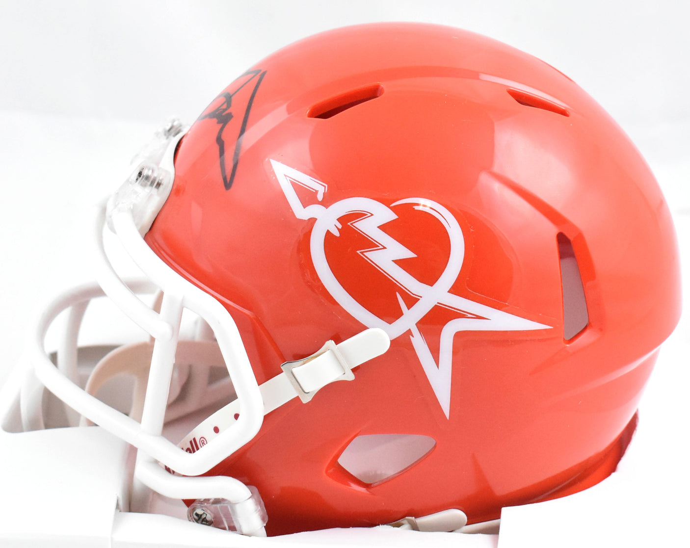 Steve Spurrier Signed Florida Gators Tom Petty Speed Mini Helmet-Beckett W Holo