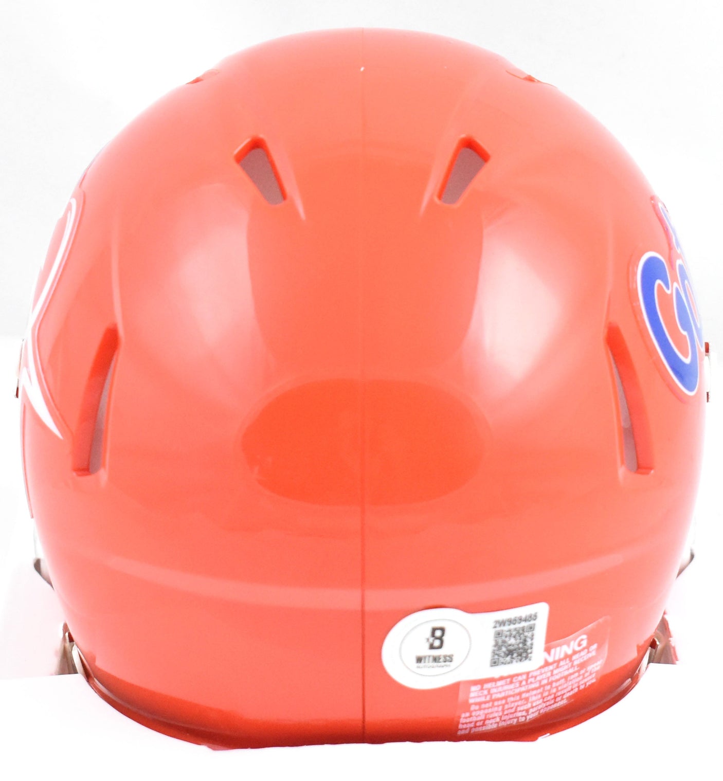 Steve Spurrier Signed Florida Gators Tom Petty Speed Mini Helmet-Beckett W Holo