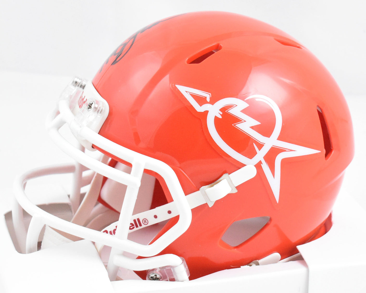 Steve Spurrier Signed Florida Gators Tom Petty Speed Mini Helmet-Beckett W Holo