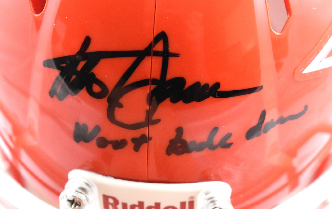 Steve Spurrier Signed Florida Gators Tom Petty Speed Mini Helmet-Beckett W Holo