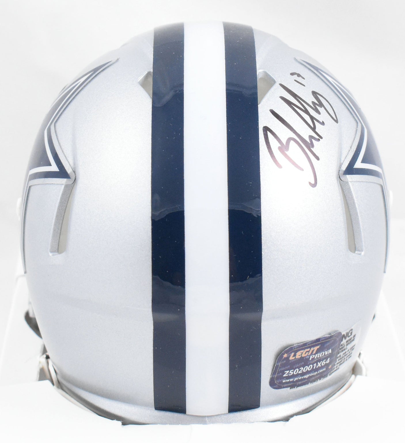 Brandon Aubrey Autographed Dallas Cowboys Speed Mini Helmet - Prova *Black