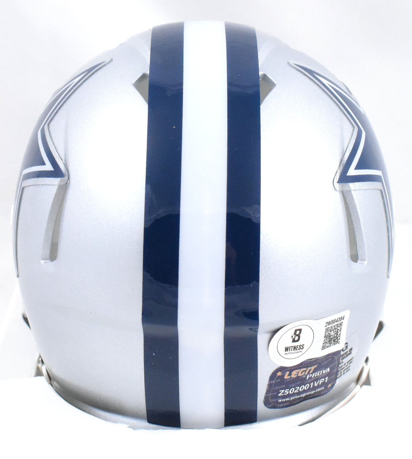 Danny White Autographed Dallas Cowboys Speed Mini Helmet - Beckett W Hologram