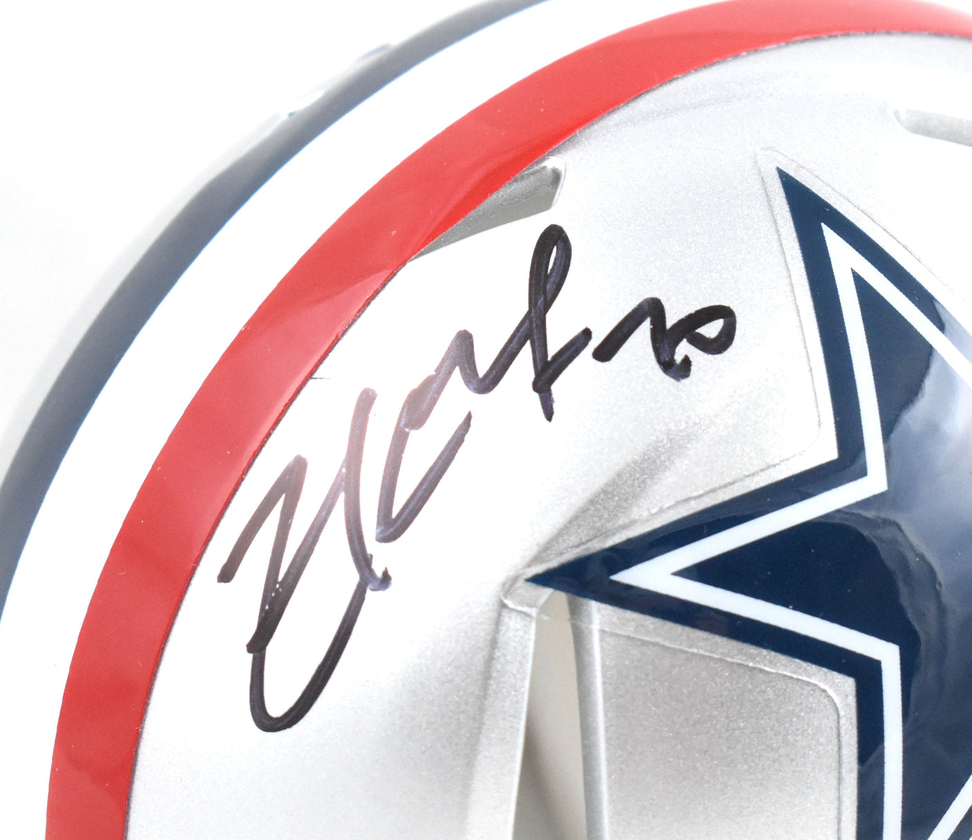 Zack Martin Autographed Dallas Cowboys 1976 Speed Mini Helmet-Beckett W Hologram