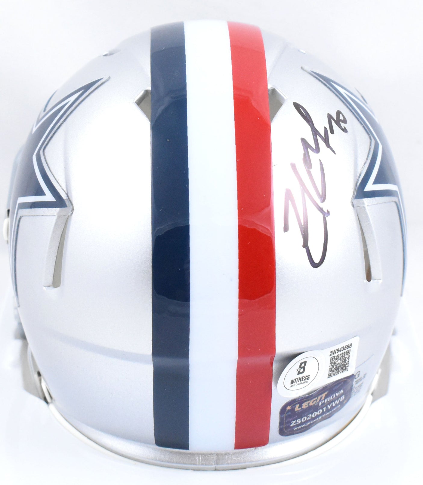 Zack Martin Autographed Dallas Cowboys 1976 Speed Mini Helmet-Beckett W Hologram