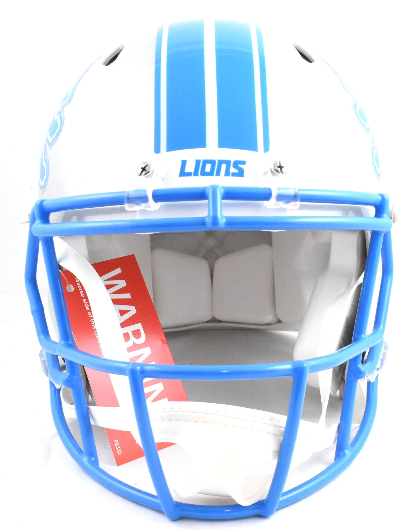 Jameson Williams Autographed Lions F/S Speed Authentic Helmet - Beckett W Holo