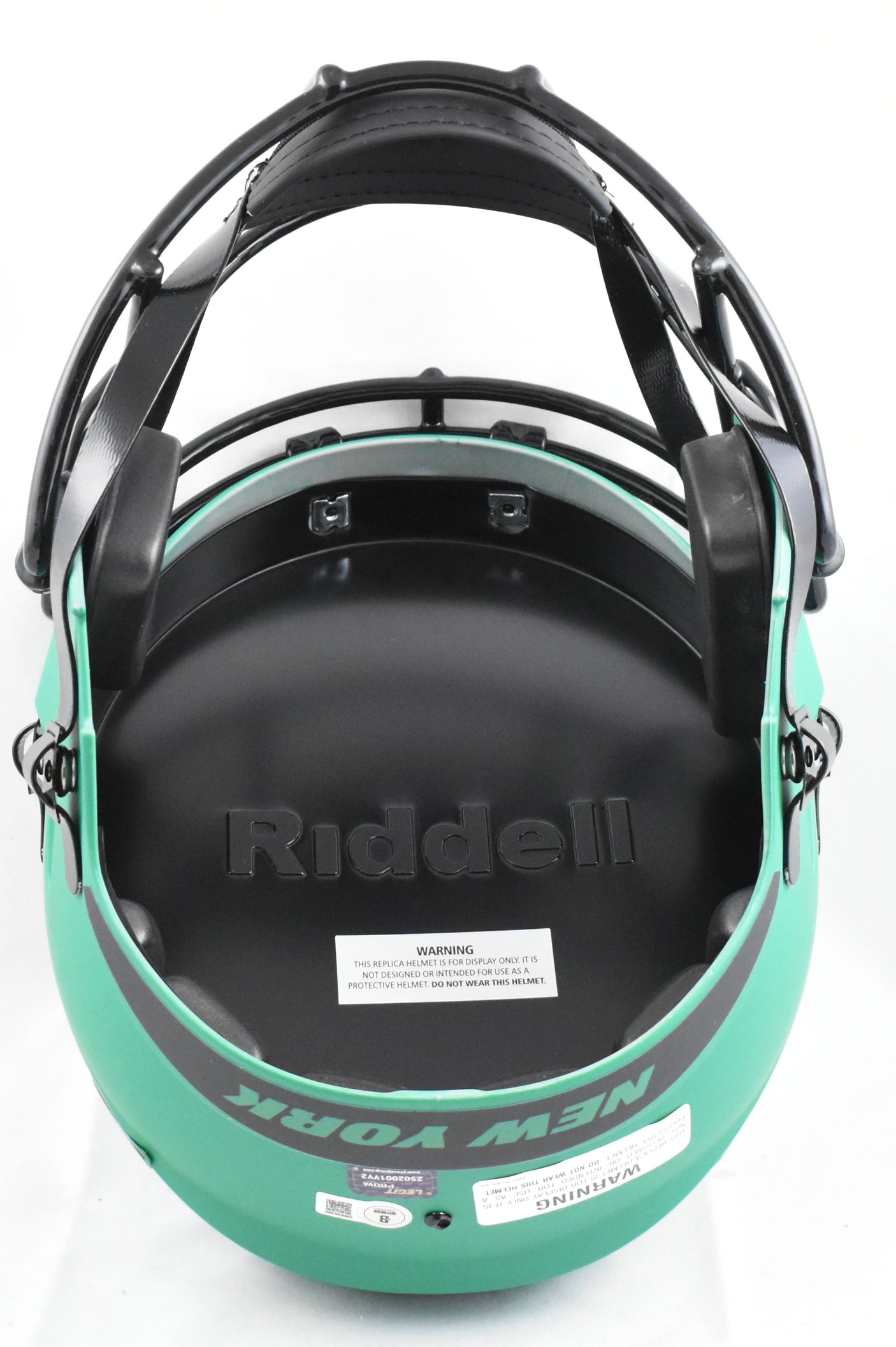 Boomer Esiason Signed New York Jets F/S Rave Speed Helmet - Beckett W Hologram