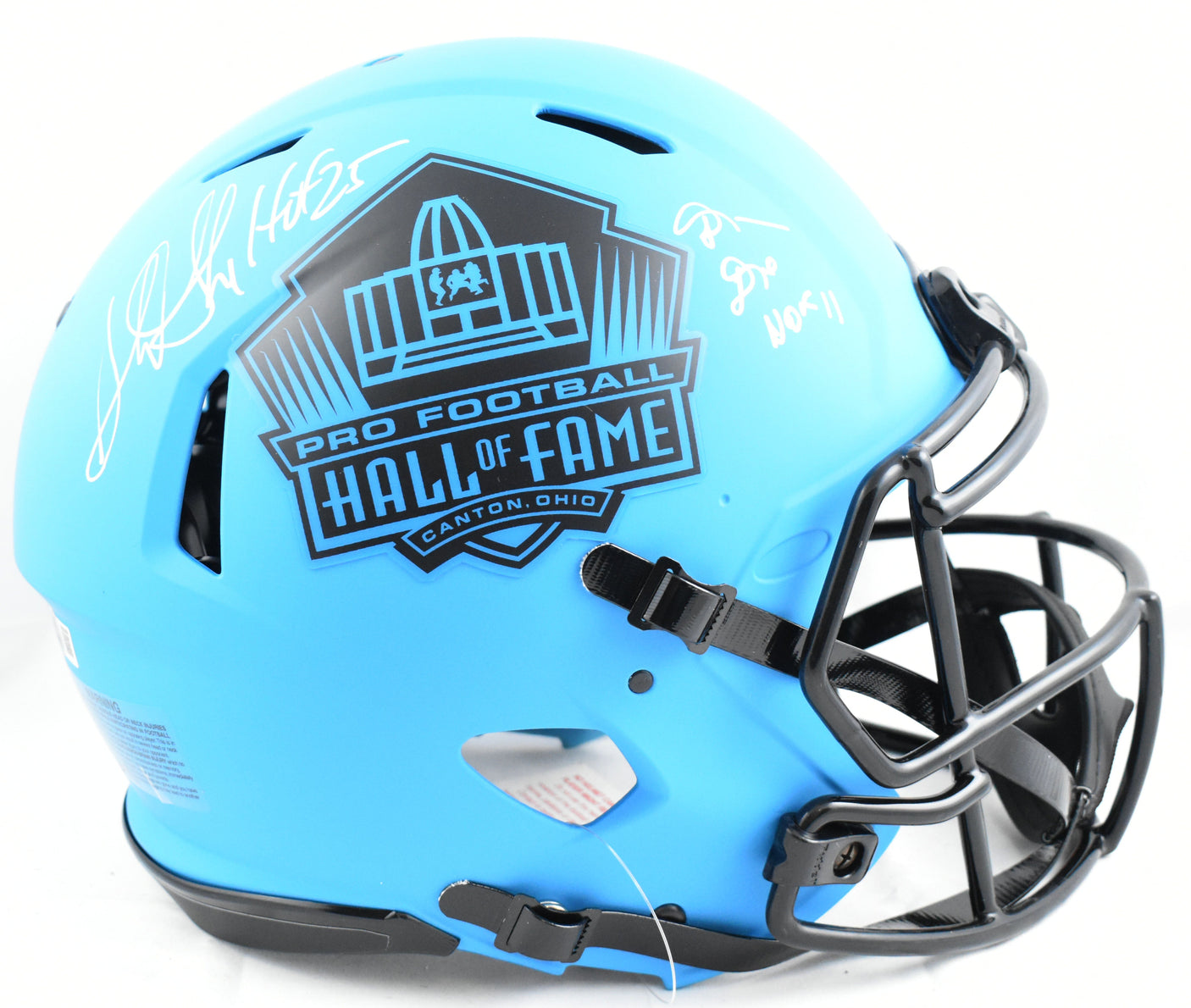 Shannon & Sterling Sharpe Signed NFL F/S Rave Speed Authentic Helmet - Beckett W