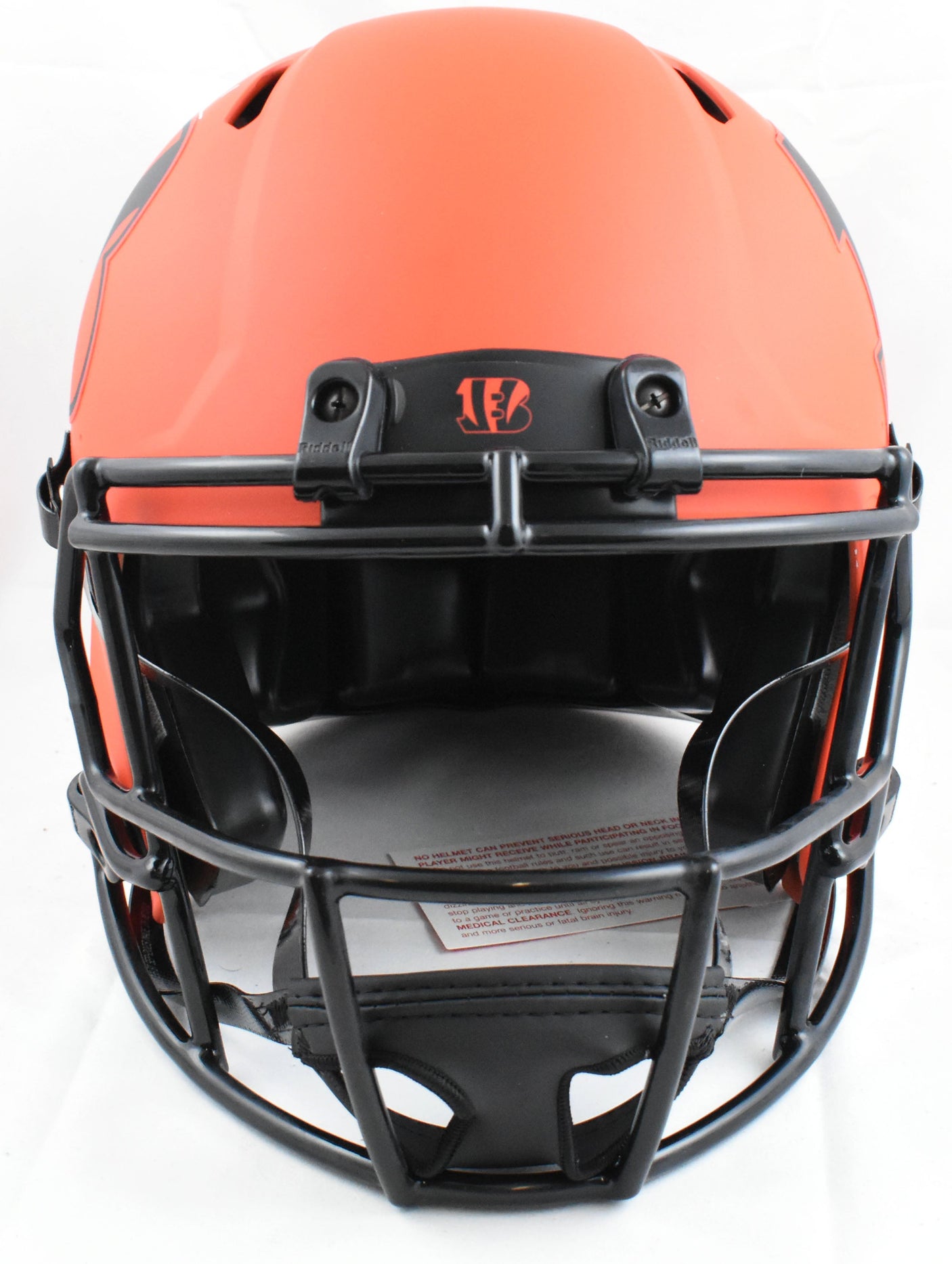 Ja'Marr Chase Autographed Bengals F/S Rave Speed Authentic Helmet-Beckett W Holo