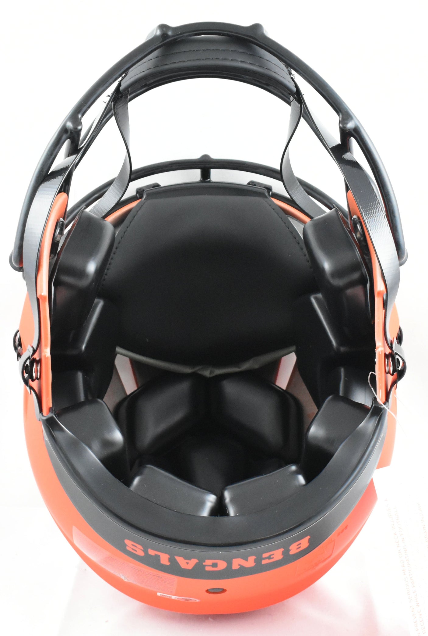 Ja'Marr Chase Autographed Bengals F/S Rave Speed Authentic Helmet-Beckett W Holo