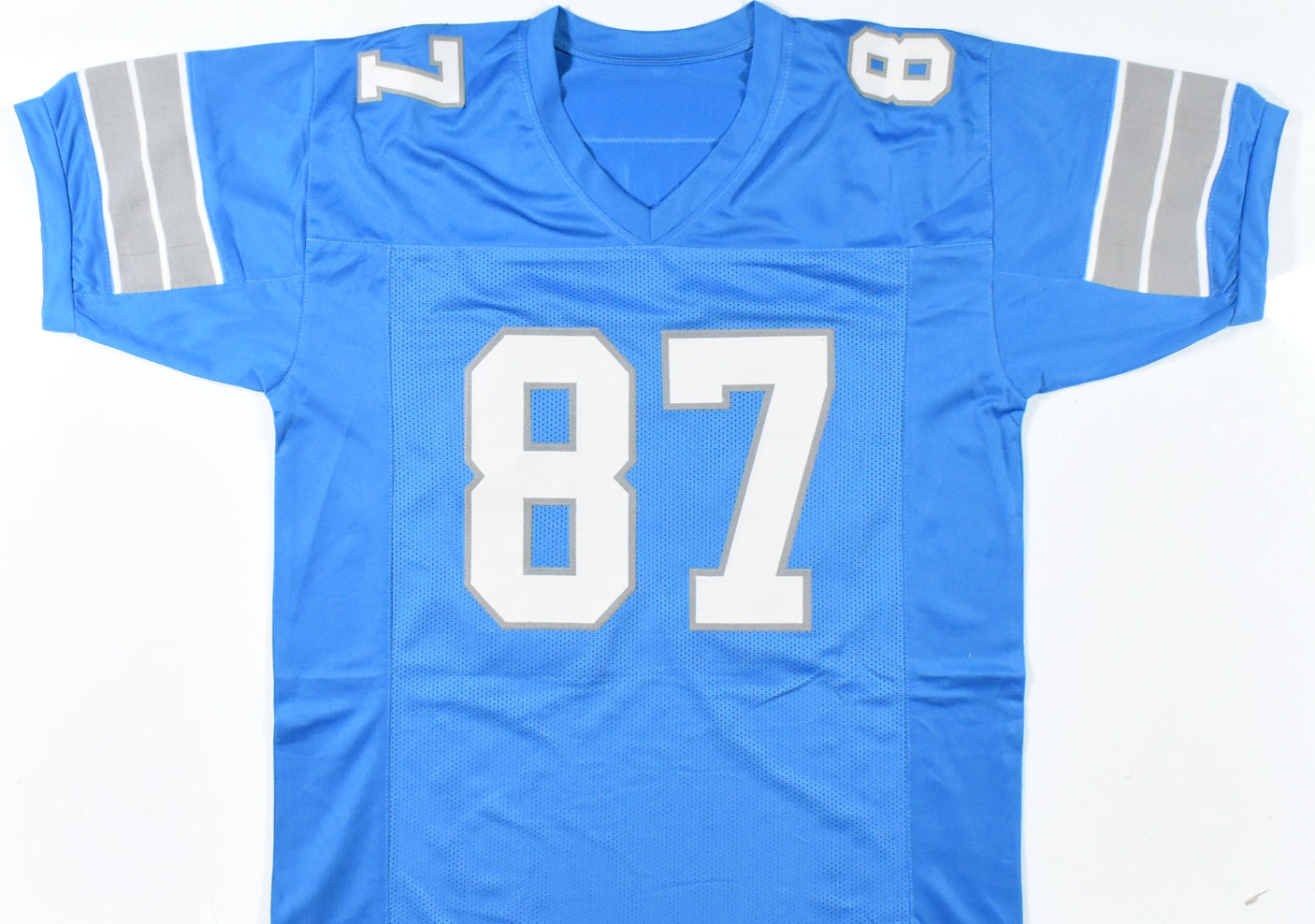 Sam LaPorta Autographed Blue Pro Style Jersey - Beckett W Hologram *Black