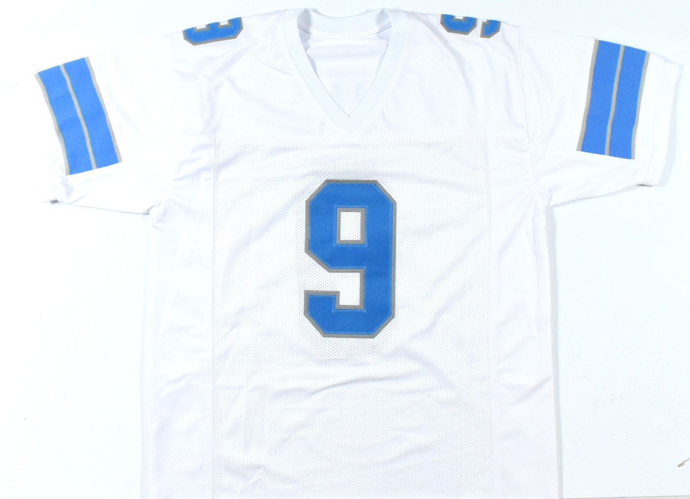 Jameson Williams Autographed White Pro Style Jersey - Beckett W Hologram *Black