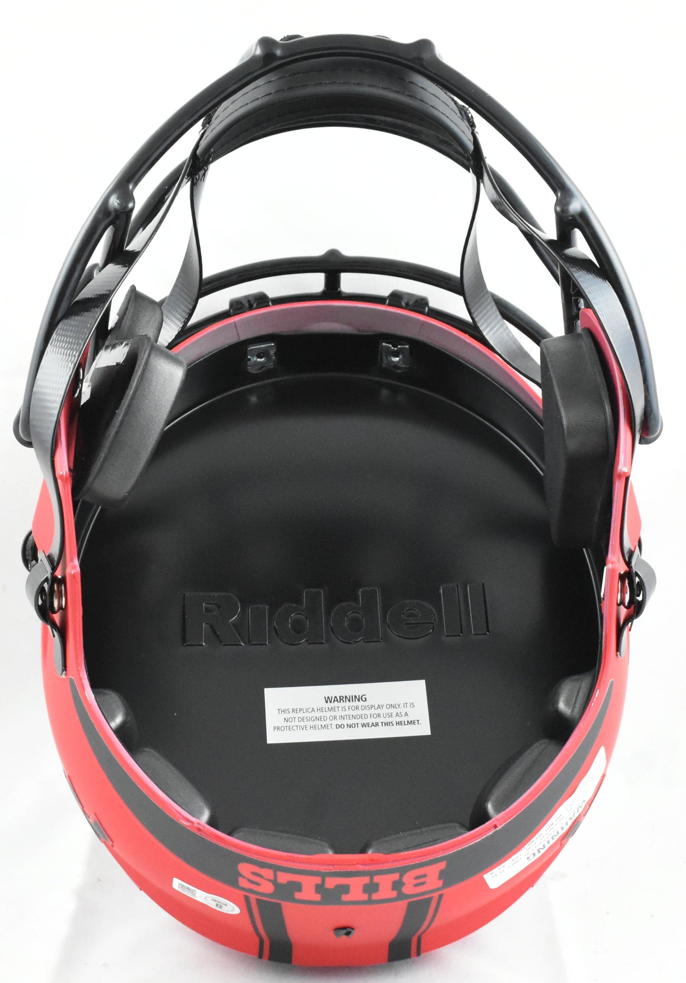 Jim Kelly Autographed Buffalo Bills F/S Rave Speed Helmet - Beckett W Hologram