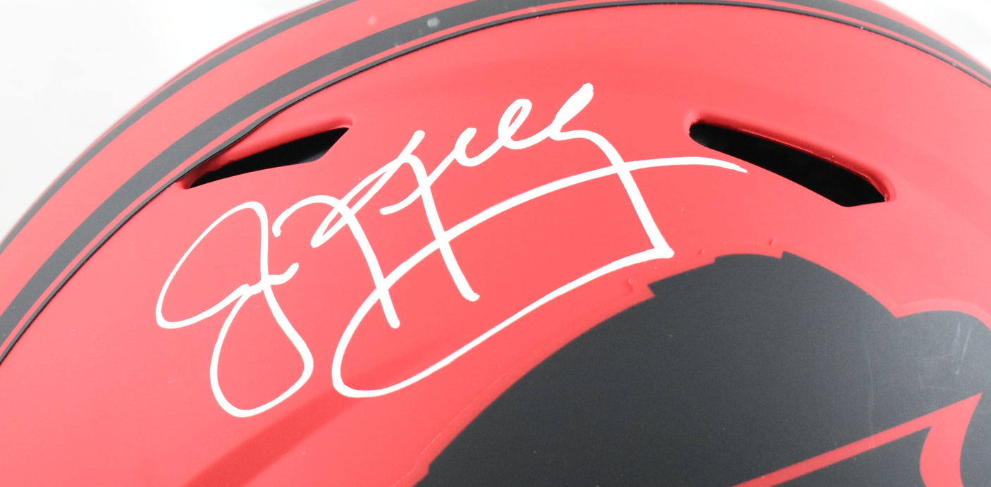 Jim Kelly Autographed Bills F/S Rave Speed Authentic Helmet - Beckett W Hologram