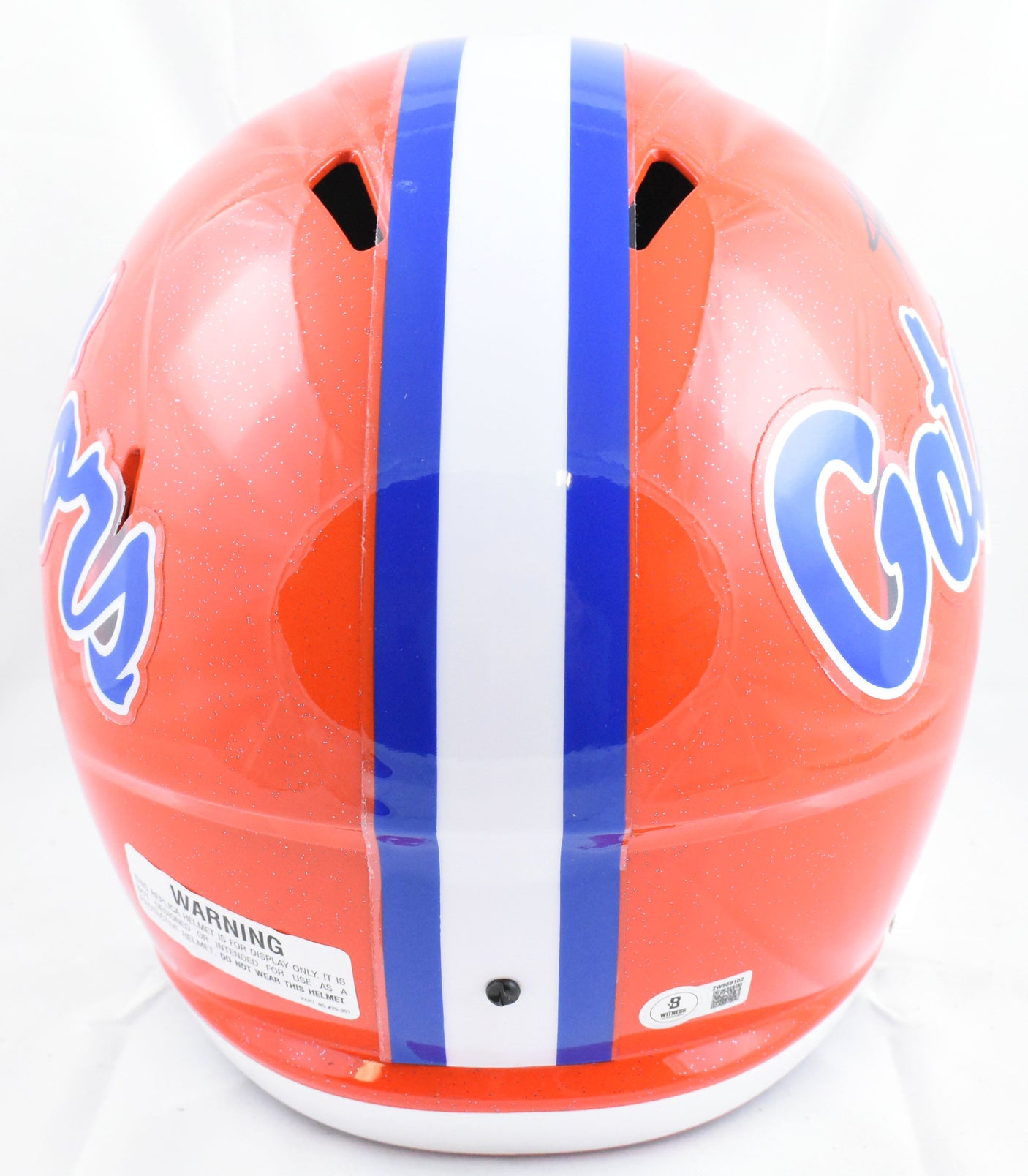 Steve Spurrier Autographed Florida Gators F/S Speed Helmet - Beckett W Hologram
