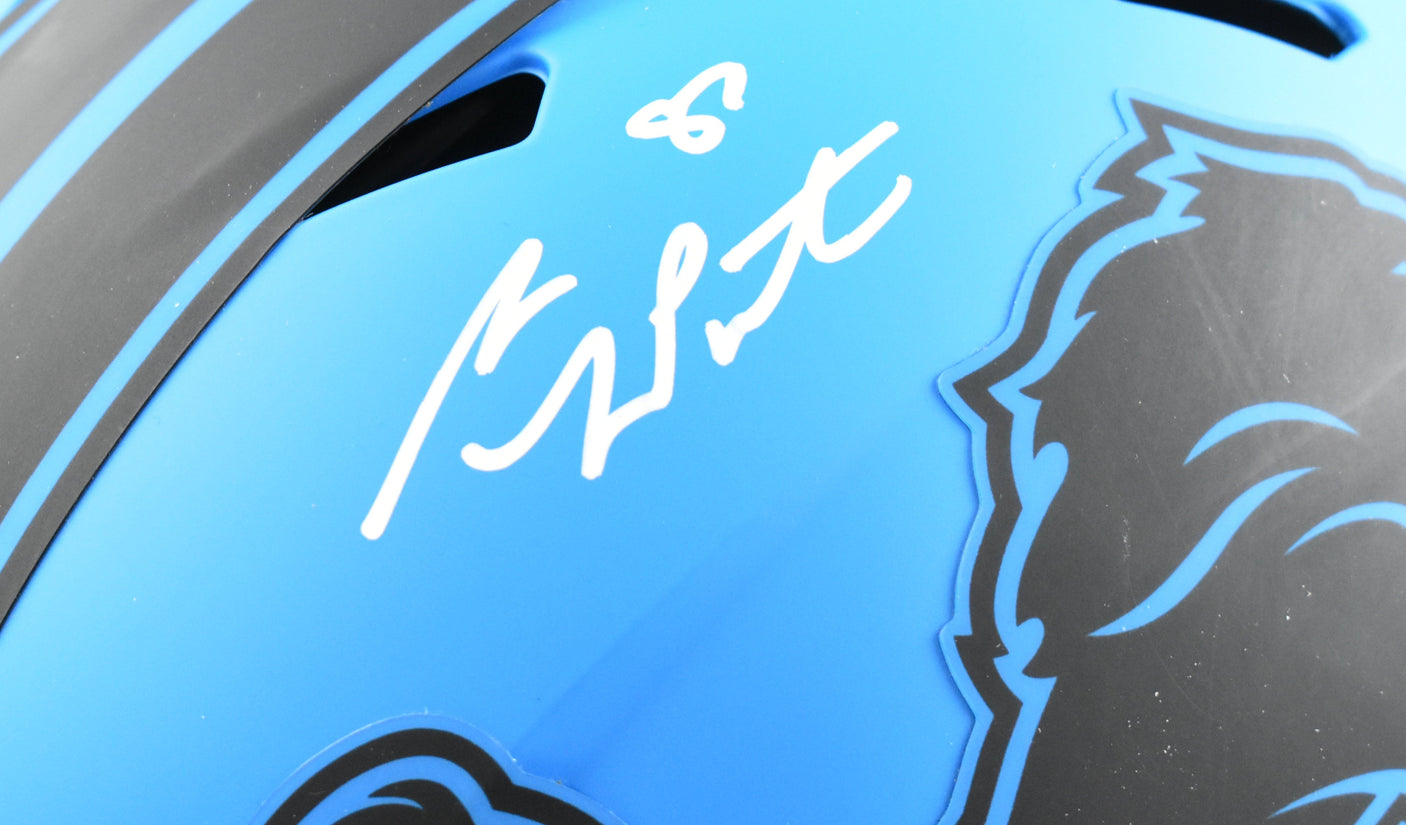 Sam LaPorta Autographed Lions F/S Rave Speed Authentic Helmet - Beckett W Holo