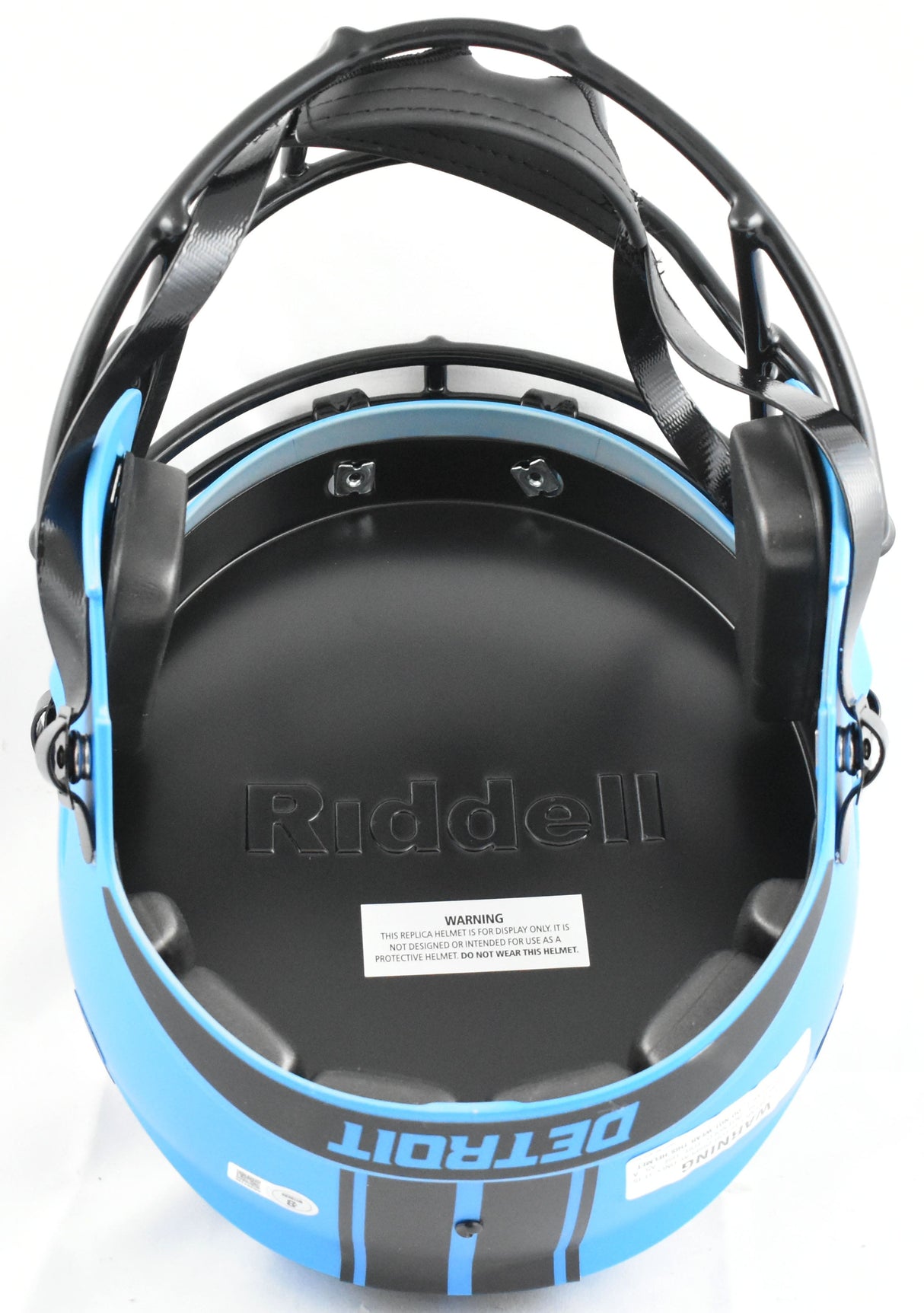 Sam LaPorta Autographed Detroit Lions F/S Rave Speed Helmet - Beckett W Hologram