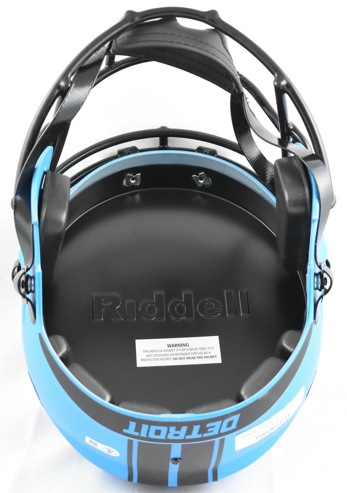 Sam LaPorta Autographed Detroit Lions F/S Rave Speed Helmet - Beckett W Hologram