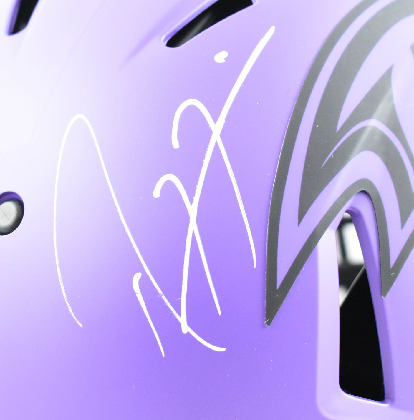 Suggs, Lewis, Reed Signed Ravens F/S Rave Speed Authentic Helmet- Beckett W Holo