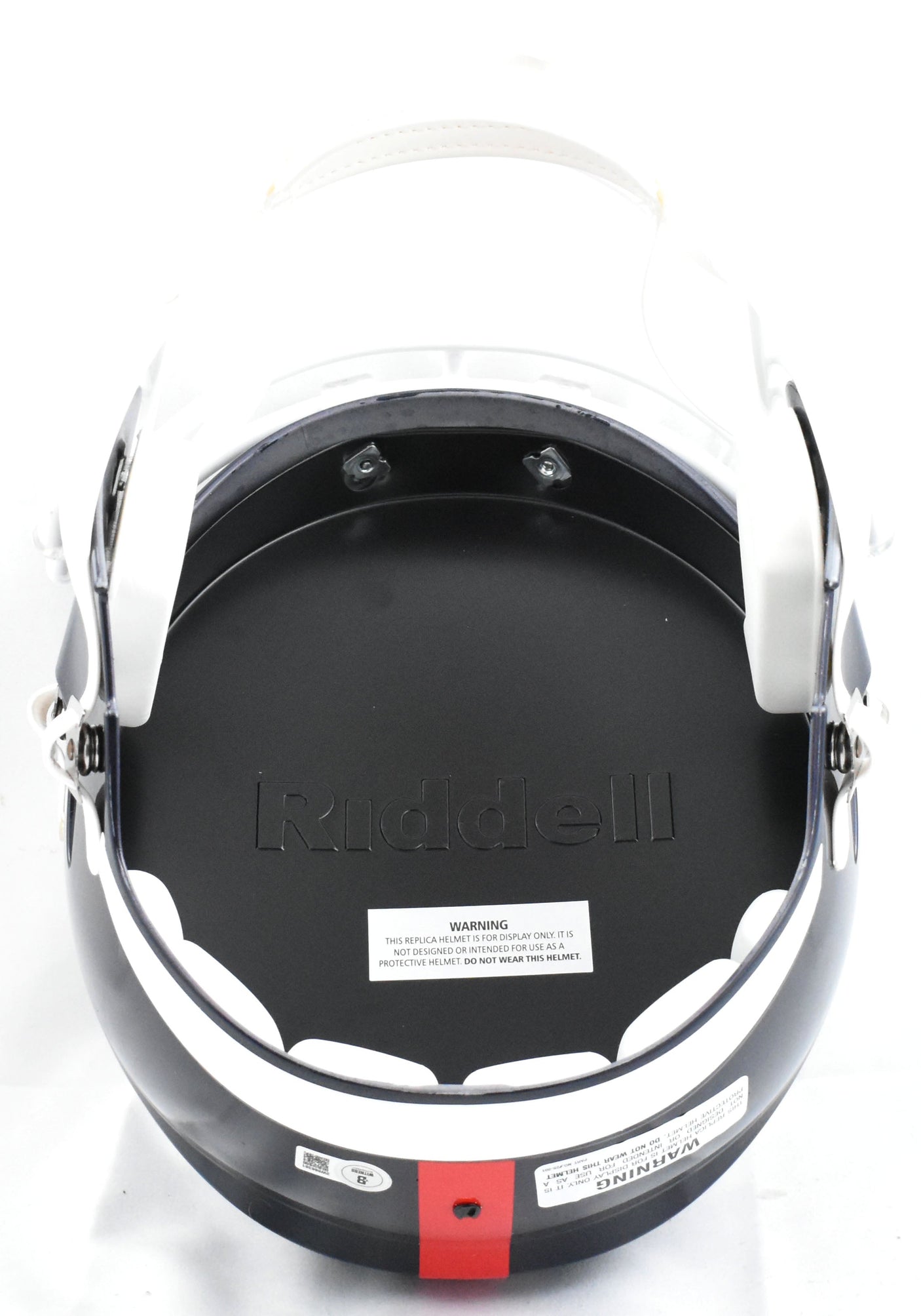 Taylor/Carson/Simms Autographed New York Giants F/S Speed Helmet-Beckett W Holo