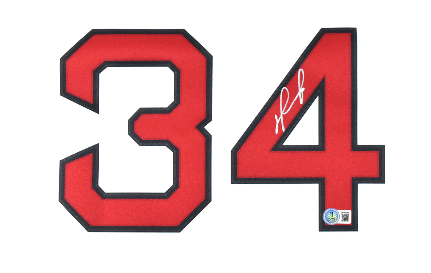 David Ortiz Autographed Red Sox Nike Cooperstown Jersey - Beckett W Hologram