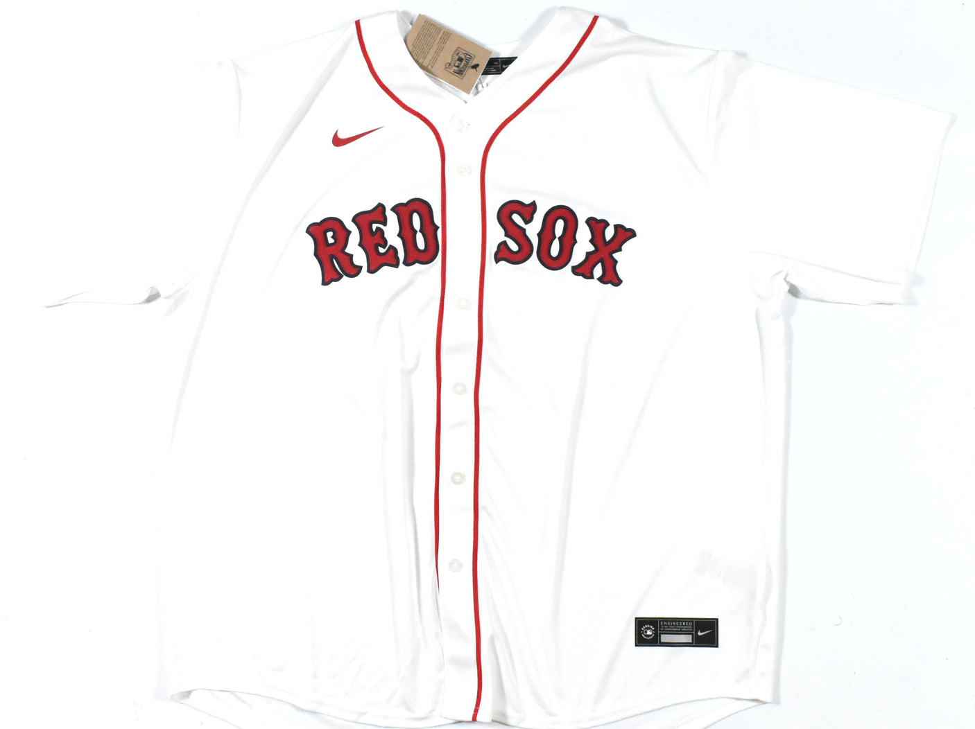 David Ortiz Autographed Red Sox Nike Cooperstown Jersey - Beckett W Hologram